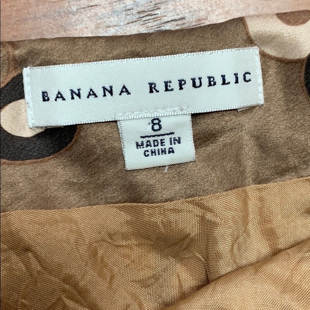 Banana Republic Asymmetrical 100% Silk Vintage Skirt- Size 8 Vintage Y2K 90s - Picture 5 of 6